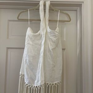 Zara NWT fringe top